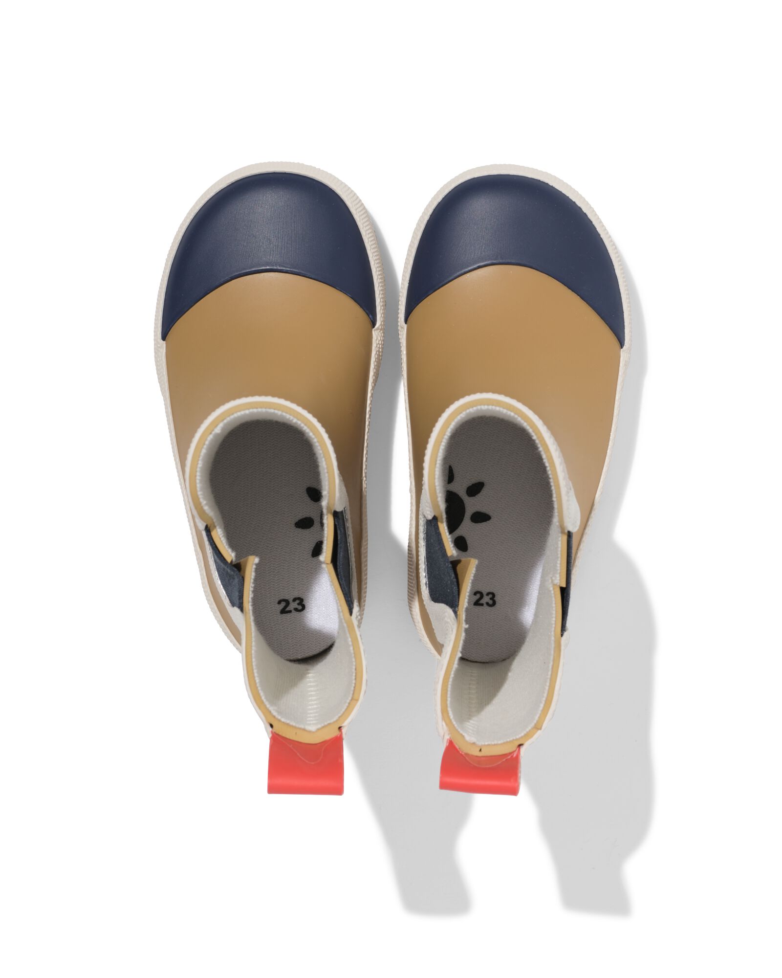 botte de pluie b&eacute;b&eacute; imperm&eacute;able blocs de couleur bleu bleu - 33260350BLUE - HEMA