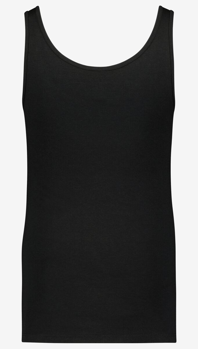 Damen-Hemd mit Bambus schwarz - 1000026611 - HEMA
