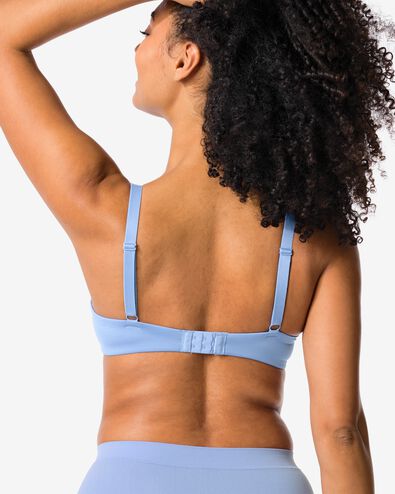 soutien-gorge pr&eacute;form&eacute; avec armatures bleu bleu - 21805830BLUE - HEMA