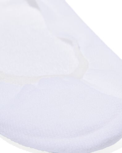 2 paires de socquettes femme en tissu éponge blanc 35/38 - 4080001 - HEMA