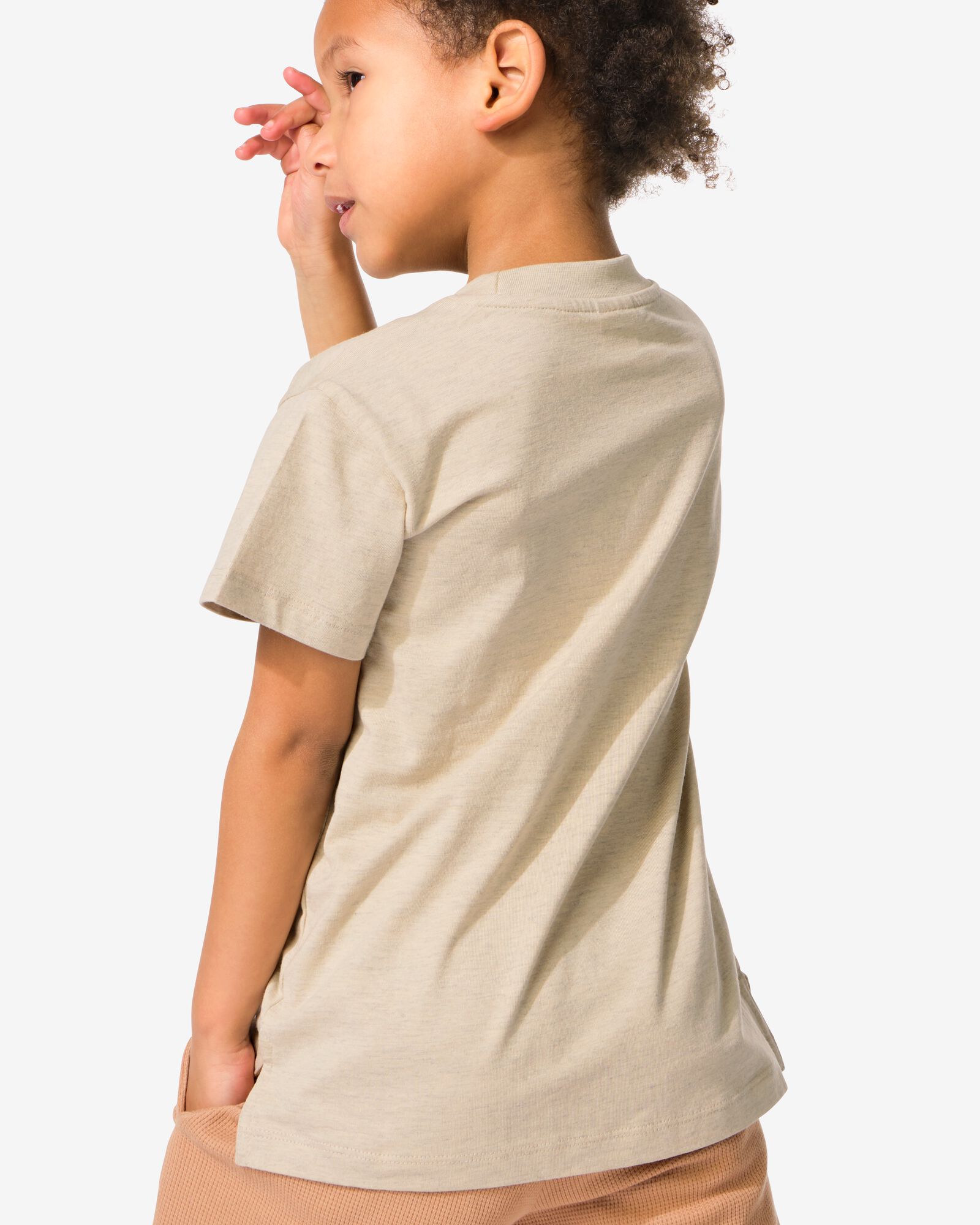 Kinder-T-Shirt, Ananas ecru - 30705226ECRU - HEMA