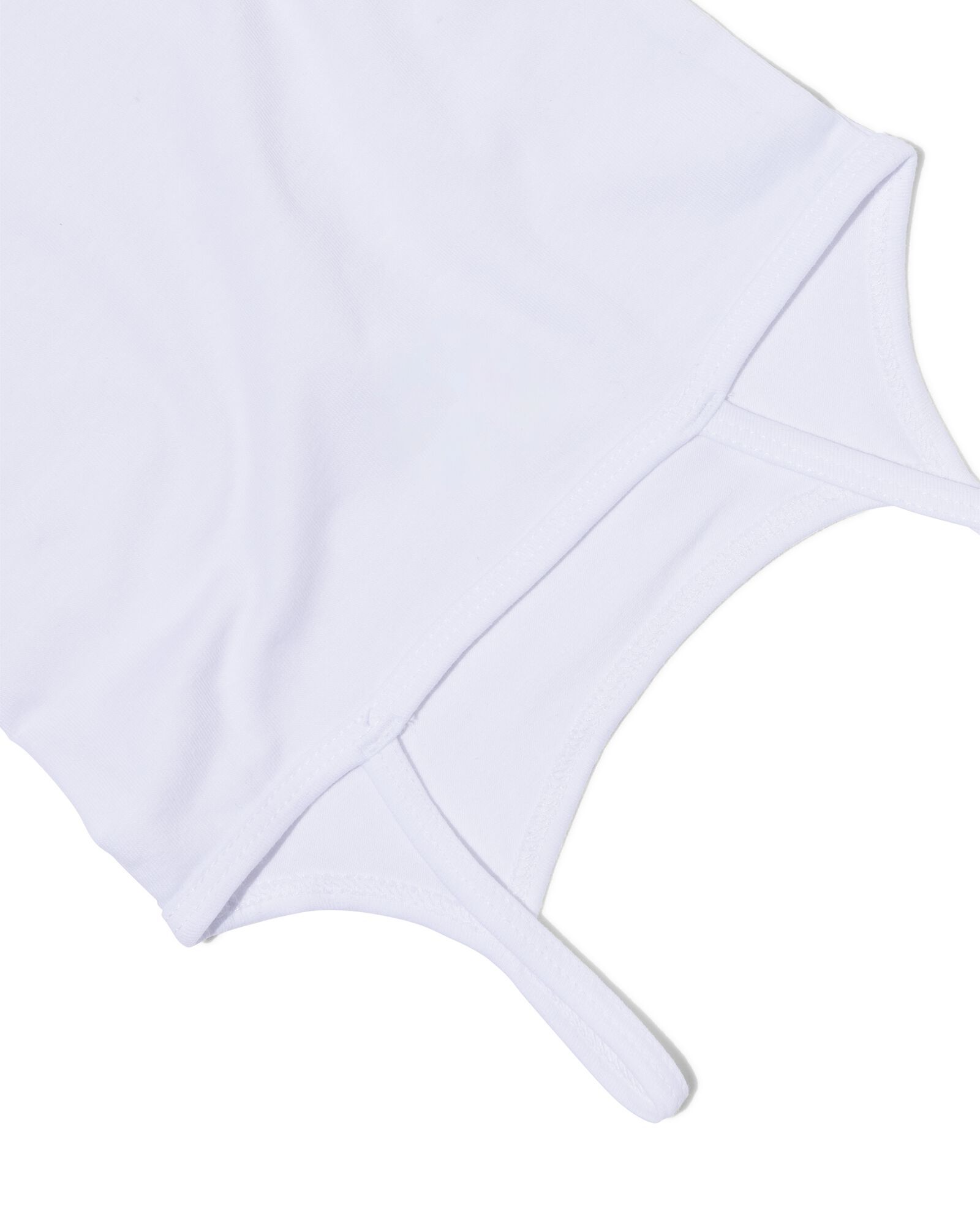 2-pak meisjeshemd wit wit - 1000001699 - HEMA