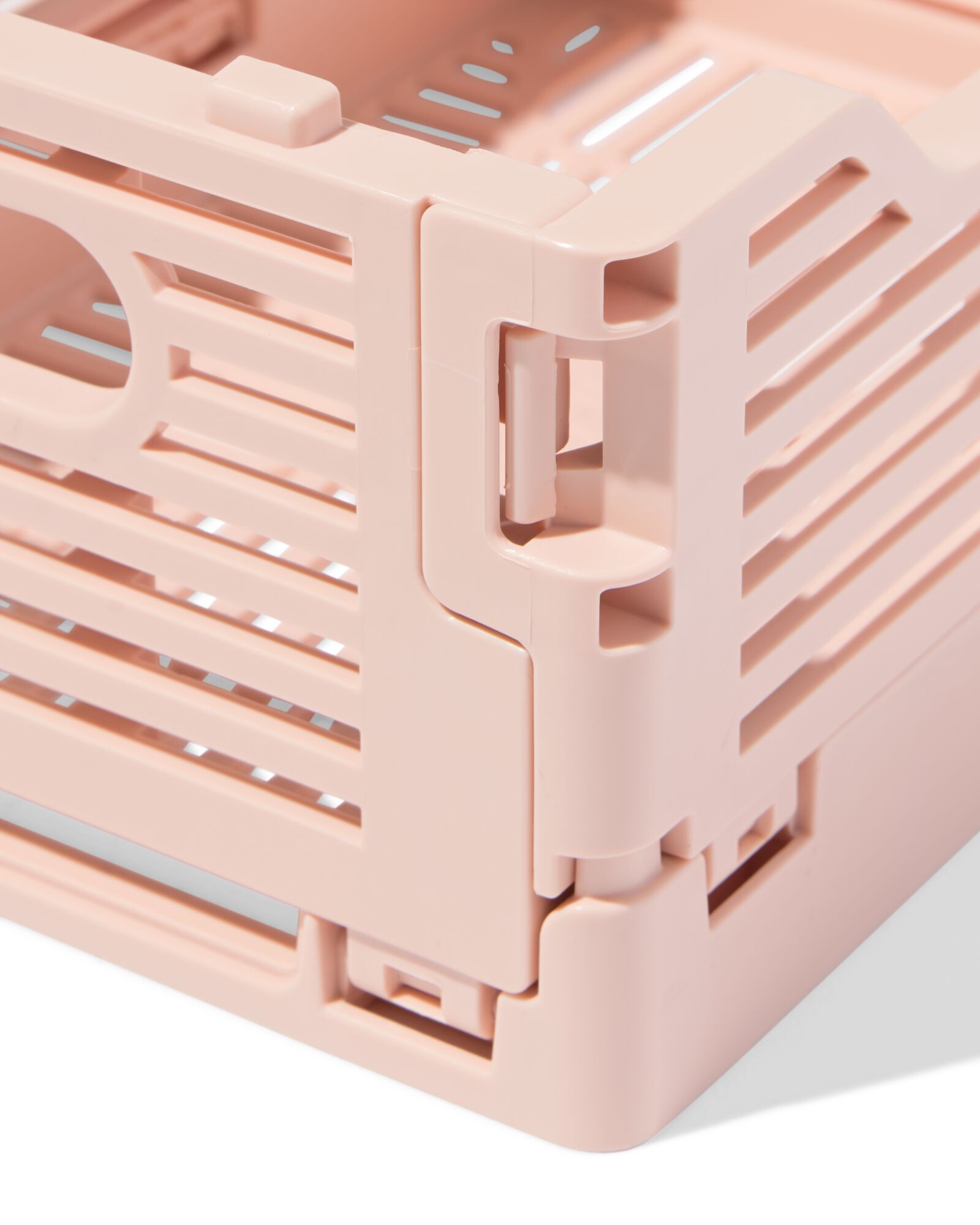 caisse pliable recycl&eacute;e XS rose rose p&acirc;le XS  13 x 18 x 8 - 39821197 - HEMA