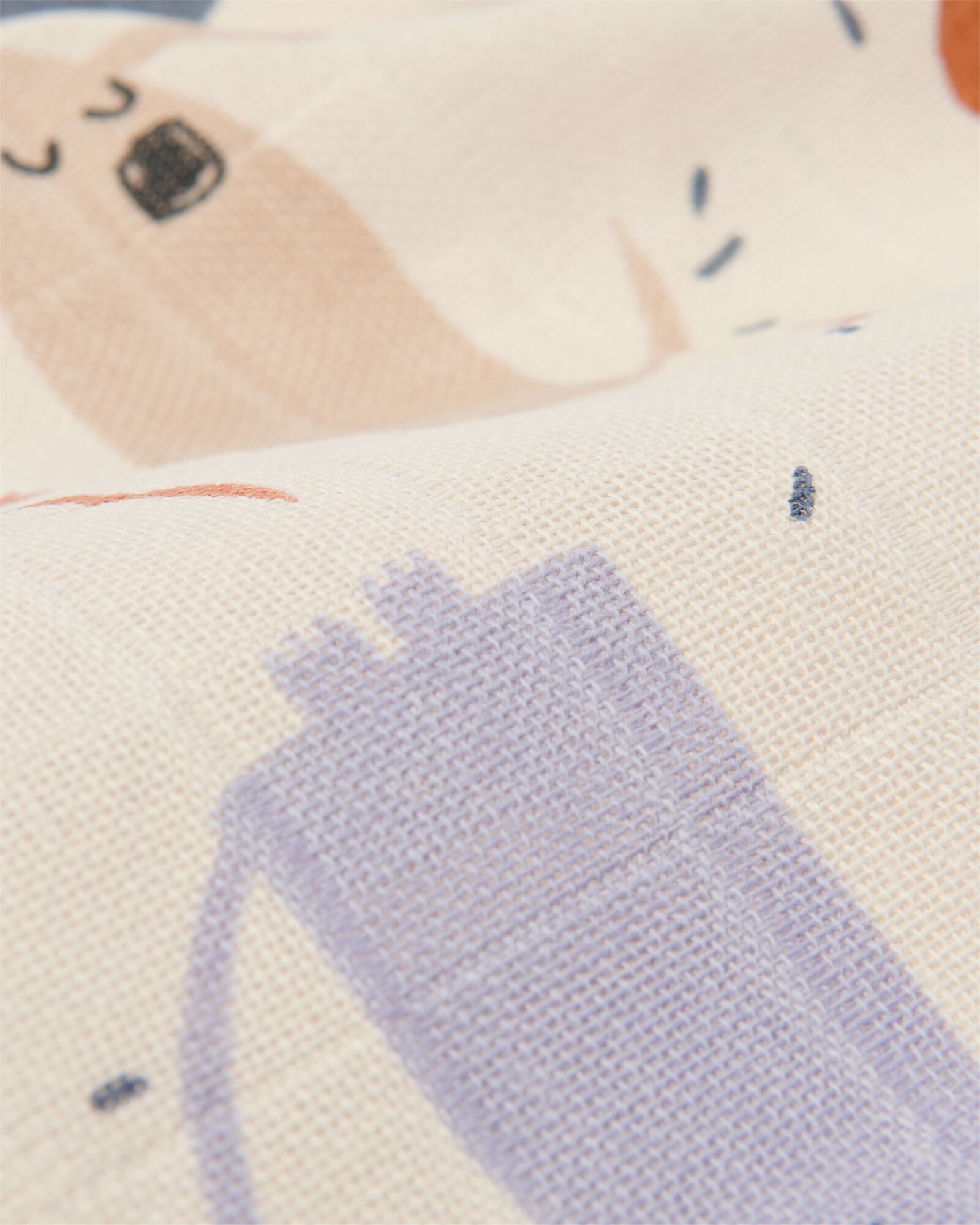 hydrofieldoeken 60x60 structuur hond - 3 stuks - 33302630 - HEMA