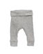 pantalon bambou stretch pour nouveau-né-prématuré gris chiné 62 - 33492314 - HEMA