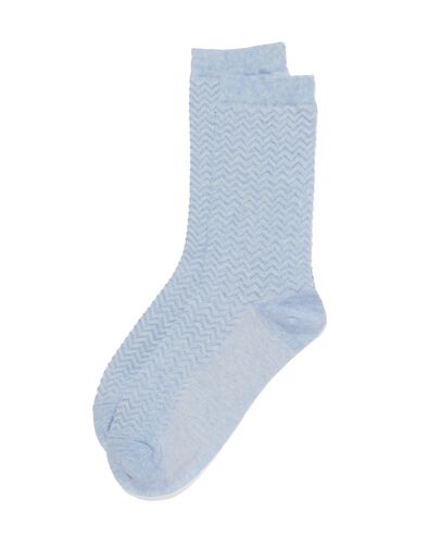 Herren-Socken, mit Baumwollanteil, sportive Streifen - 4102637 - HEMA