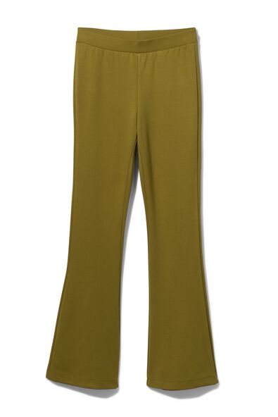 pantalon femme Wana vert L - 36220673 - HEMA