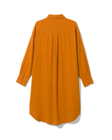 robe chemise femme Lizzy avec lin bronze bronze - 1000030573 - HEMA