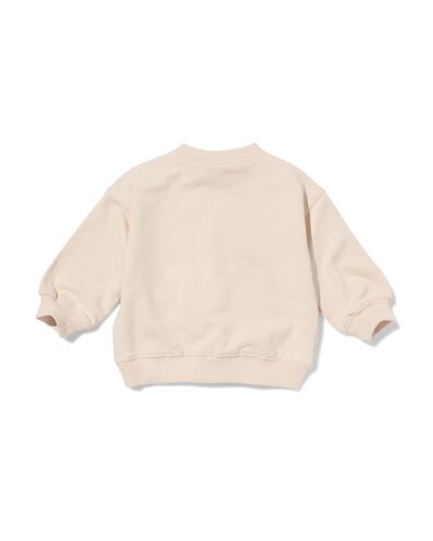 Babypullover aus Sweatstoff mit Tieren ecru ecru - 33183270ECRU - HEMA