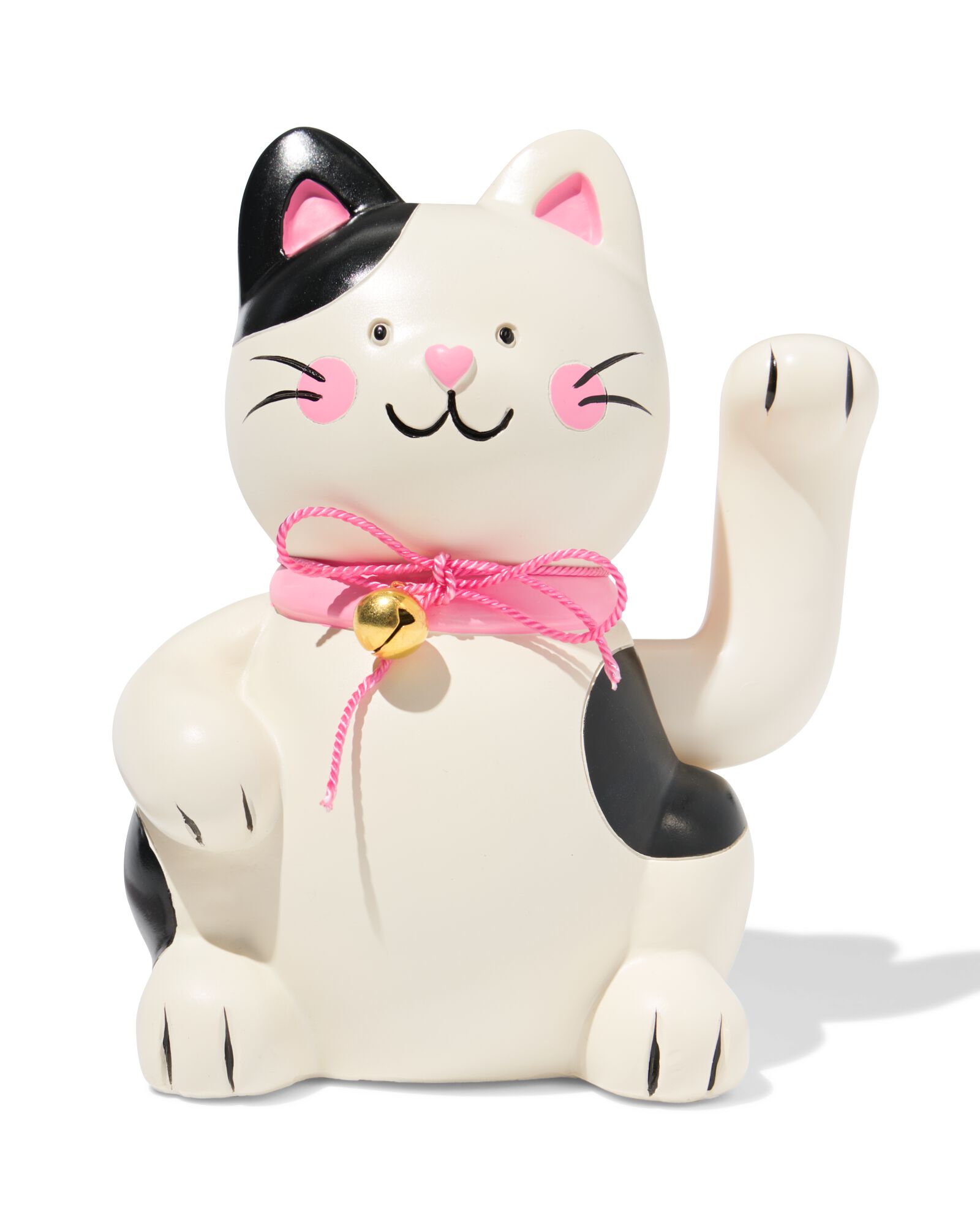 zwaaiende lucky cat 9cm  - 61100059 - HEMA