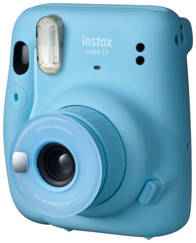 appareil photo instantan&eacute; Fujifilm Instax mini 11 bleu clair - 1000029564 - HEMA
