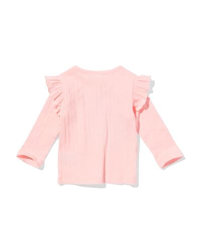 t-shirt b&eacute;b&eacute; ajour&eacute; rose p&acirc;le rose p&acirc;le - 33069870LIGHTPINK - HEMA