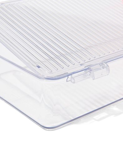 2 bo&icirc;tes de rangement avec couvercle - 39800033 - HEMA