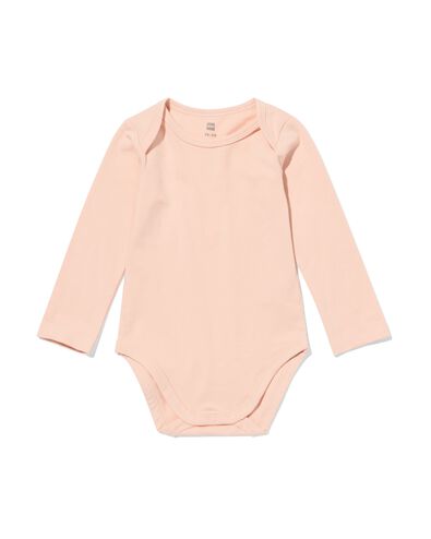 Mitwachsender Baby-Strampler rosa rosa - 33307360PINK - HEMA