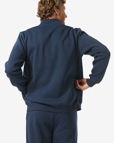 Herren-Sweatjacke Nielson dunkelblau dunkelblau - 2101440DARKBLUE - HEMA
