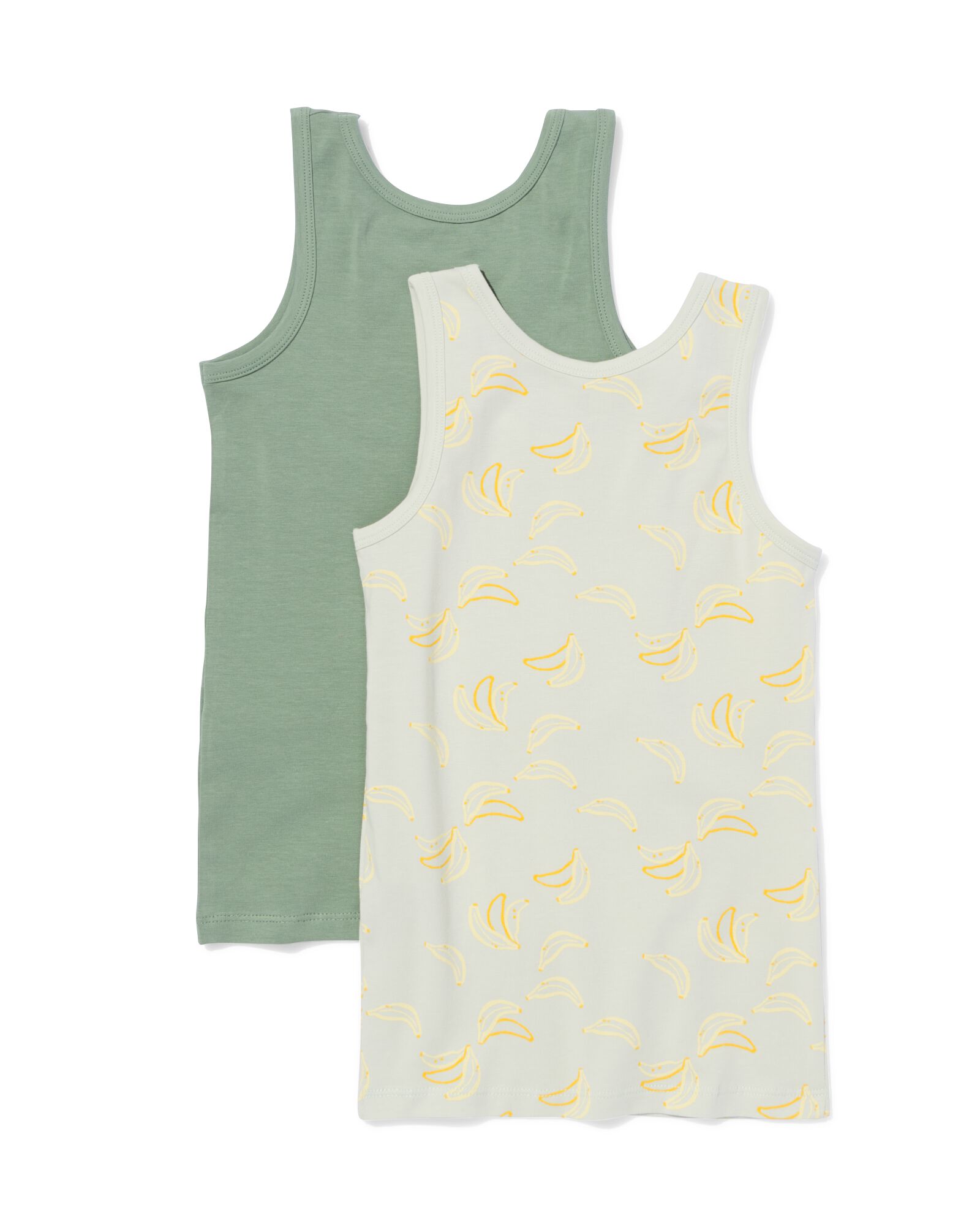chemise enfant bananes- 2 pi&egrave;ces vert vert - 19203460GREEN - HEMA