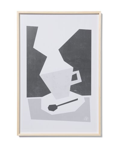 Bilderrahmen 40 x 60 cm, Massivholz, walnussfarben 40 x 60 holzfarben - 13622038 - HEMA