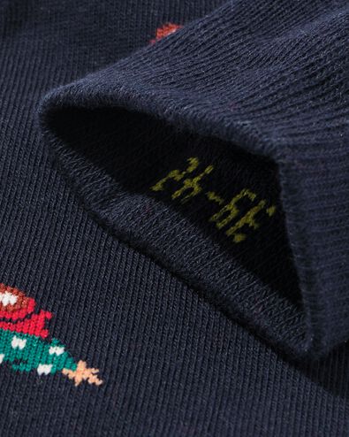 herensokken auto donkerblauw donkerblauw - 4120175DARKBLUE - HEMA