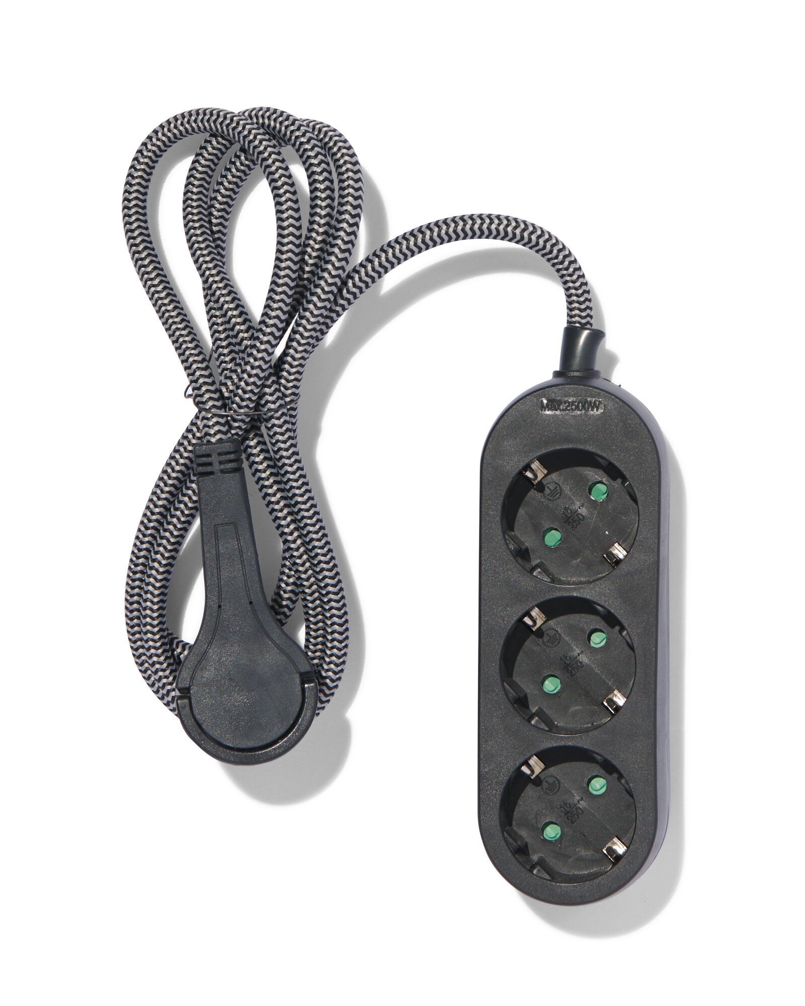 stekkerdoos 3-voudig 3m - 81000112 - HEMA