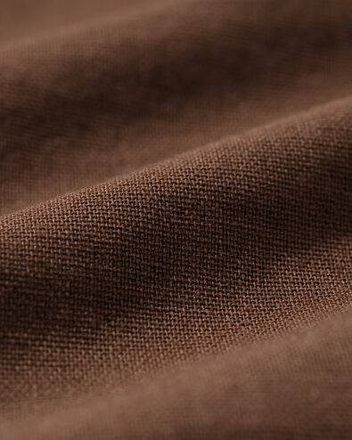 nappe XL 320x145cm coton marron fonc&eacute; - 5300164 - HEMA