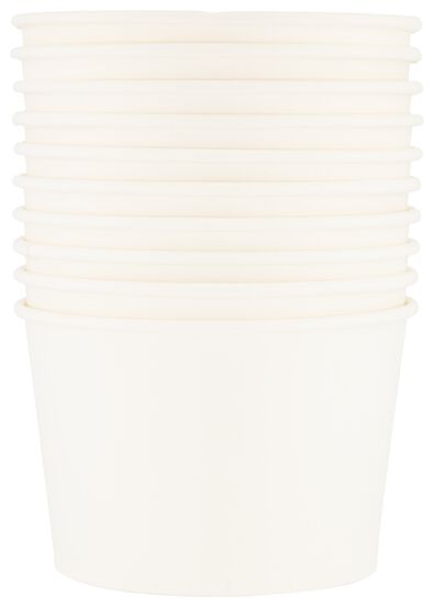 10 coupelles en papier - 550 ml - 14280205 - HEMA