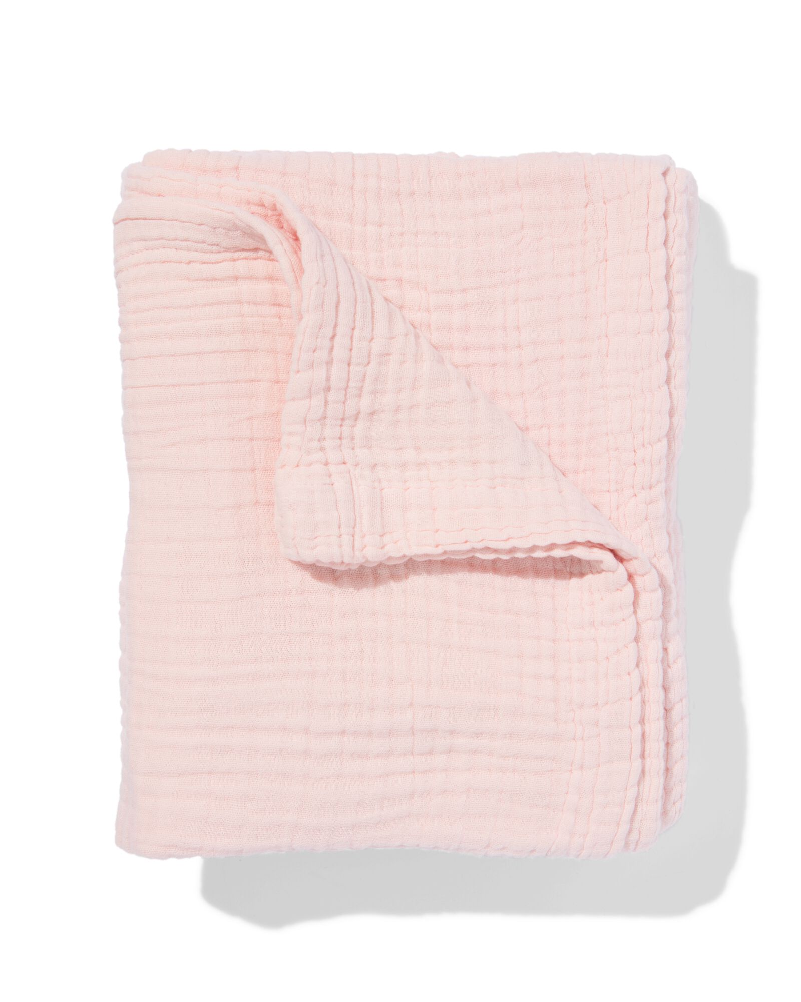 plaid 200x140cm coton gaufr&eacute; - 41822223 - HEMA