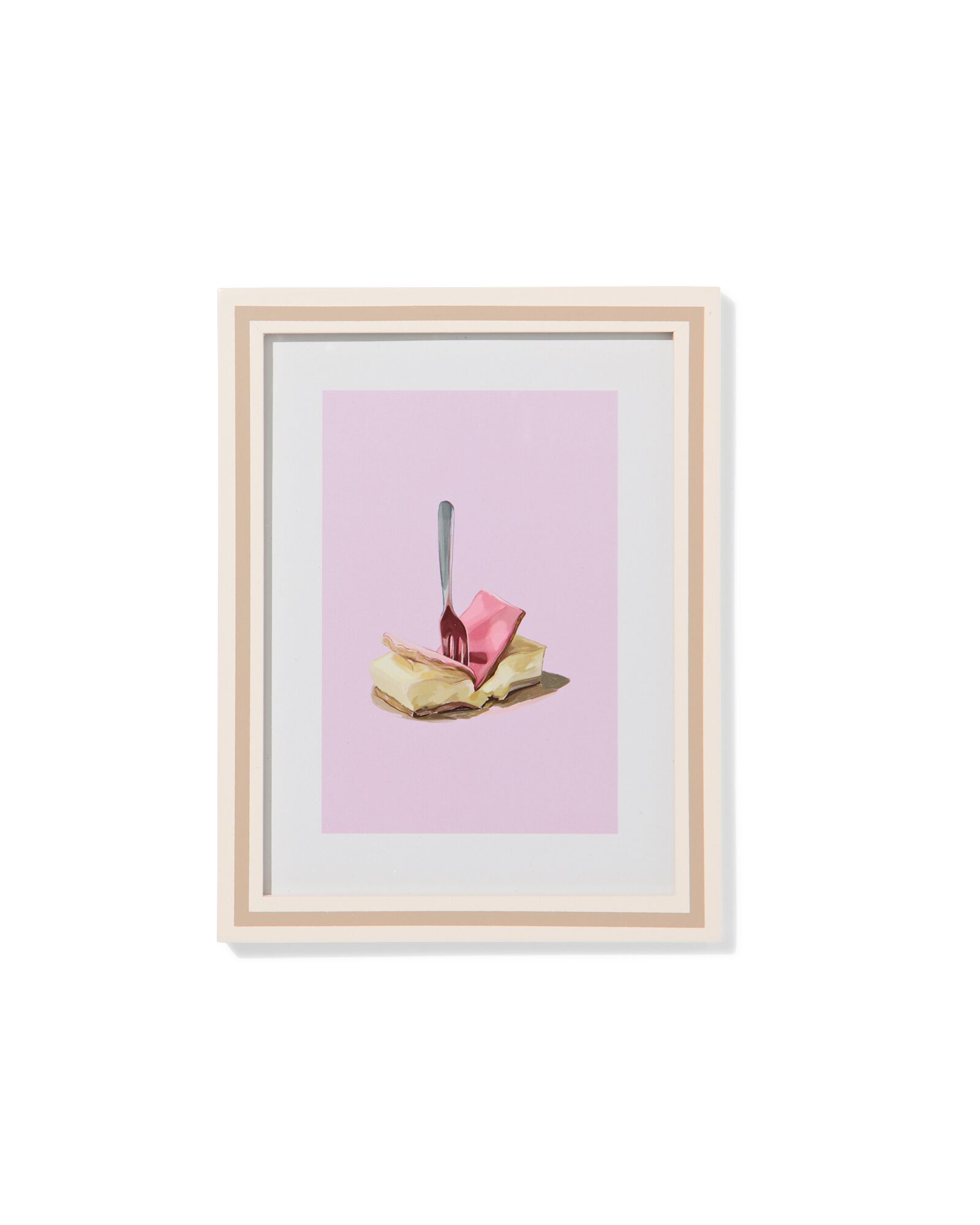 fotolijst 15x20cm hout strepen - 13626048 - HEMA