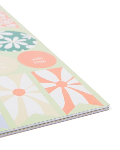 Dessinpapier A4 mit Blumen - 14106014 - HEMA