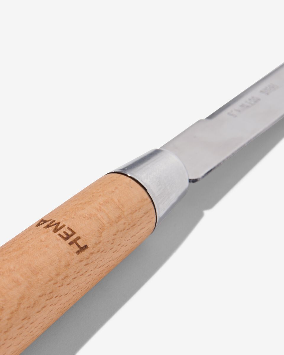 outil de jardin inox couteau désherbeur 28 cm - 41800549 - HEMA