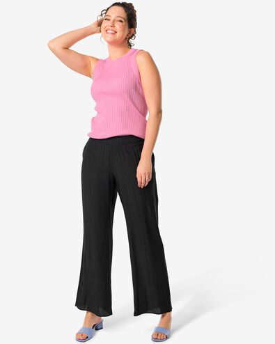 pantalon femme Iggy noir XL - 36209574 - HEMA