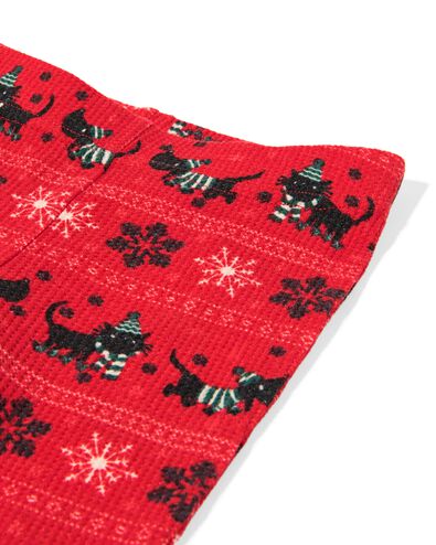 pyjama b&eacute;b&eacute; Takkie et Siepie gaufre  rouge - 33300270RED - HEMA