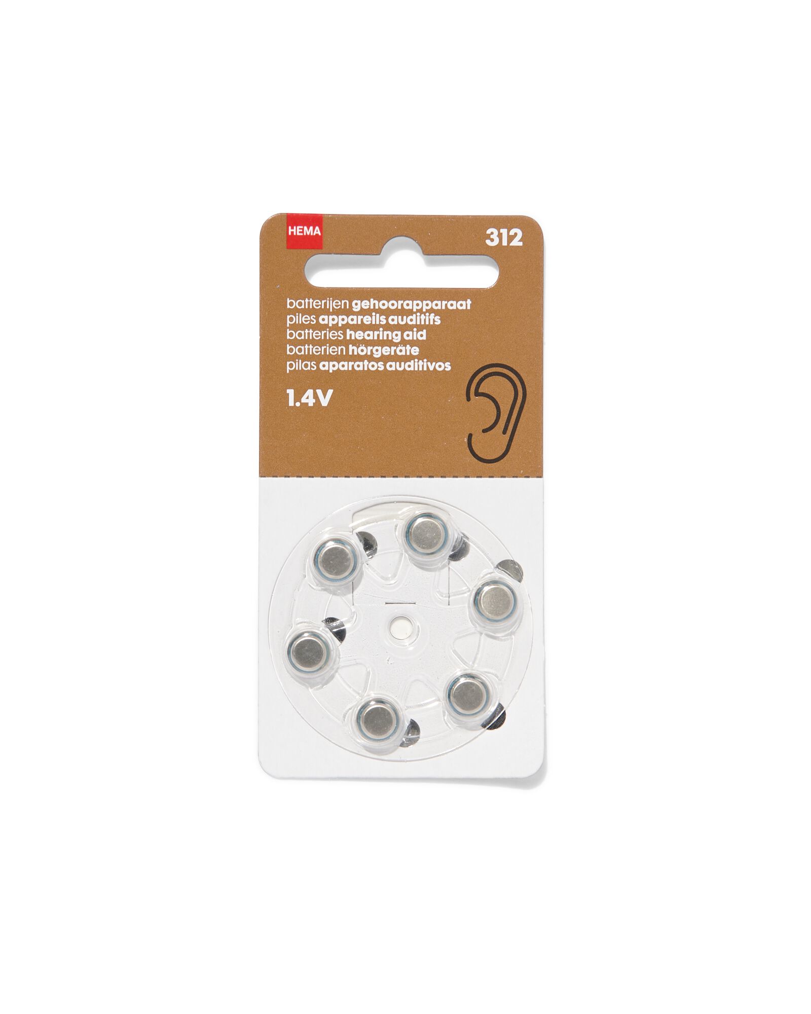 H&ouml;rger&auml;tebatterien, Typ 312 - 41290268 - HEMA