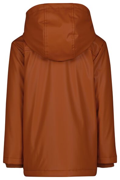 Kinder-Jacke mit Kapuze braun braun - 1000028054 - HEMA