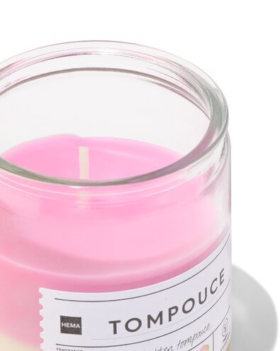 geurkaars in glas tompouce - 13540003 - HEMA