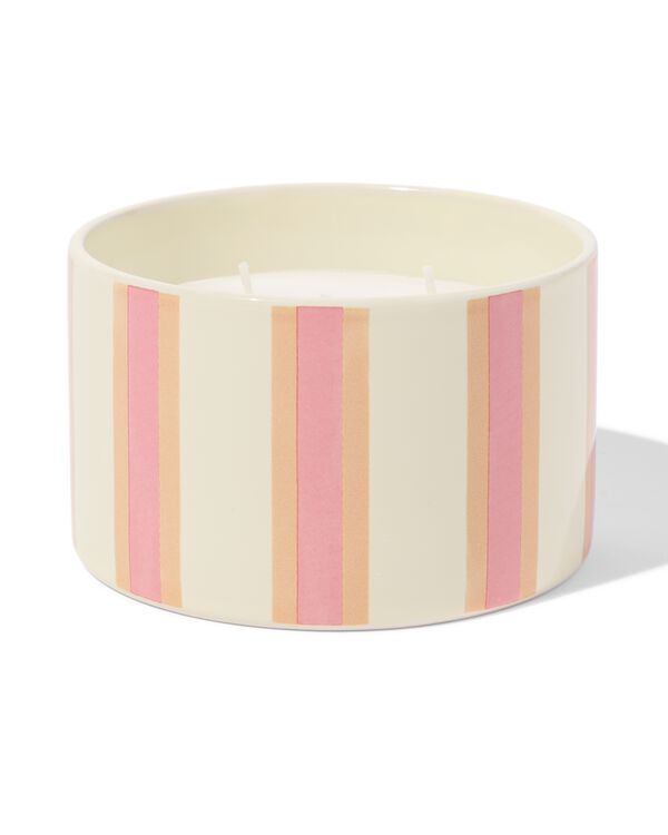 bougie parfum&eacute;e ⌀11x7cm c&eacute;ramique tompouce - 13504100 - HEMA