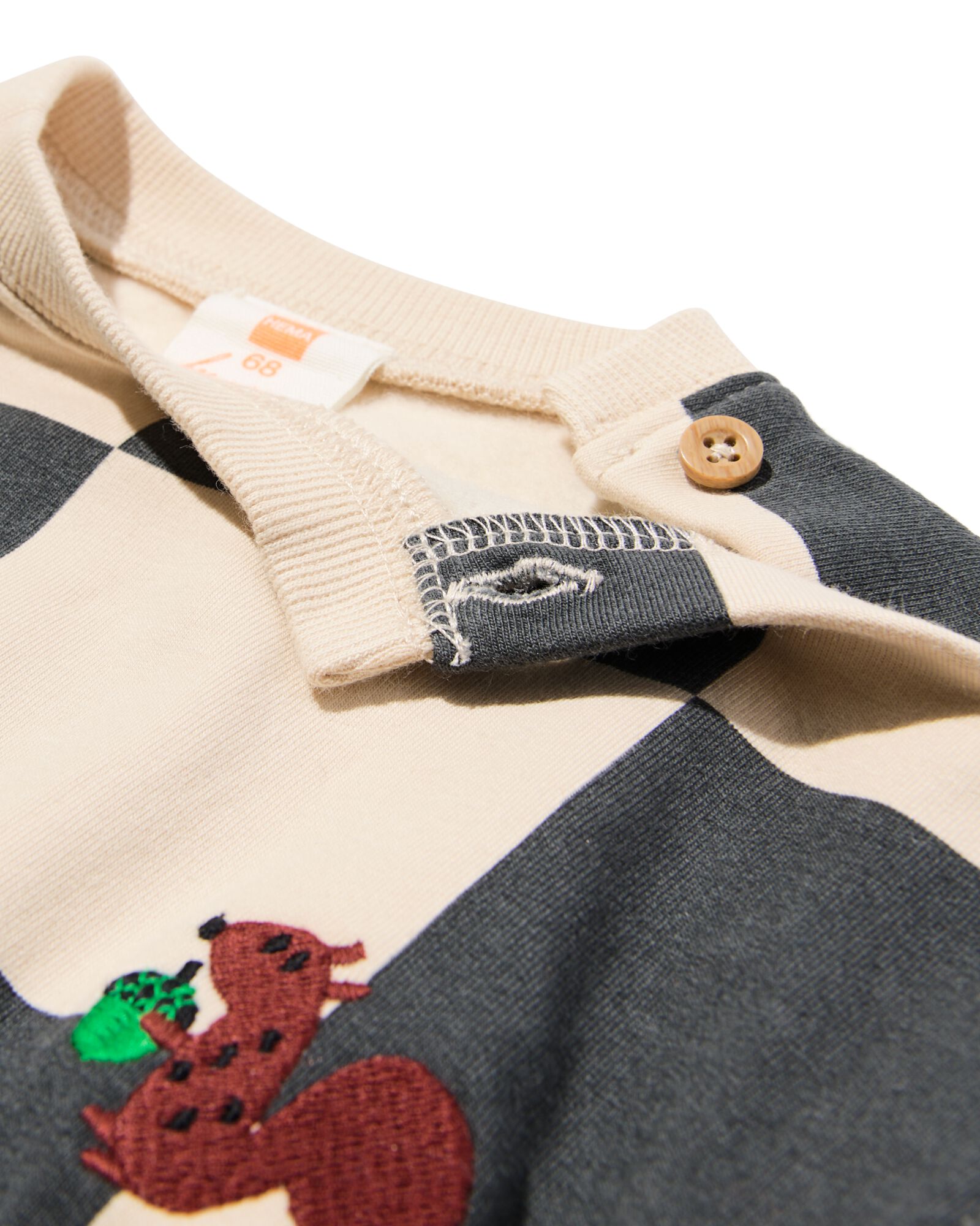 sweat-shirt b&eacute;b&eacute; imprim&eacute; animal gris gris - 33168070GREY - HEMA