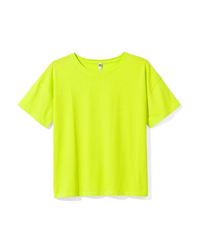 t-shirt femme Daisy vert vert - 36262950GREEN - HEMA