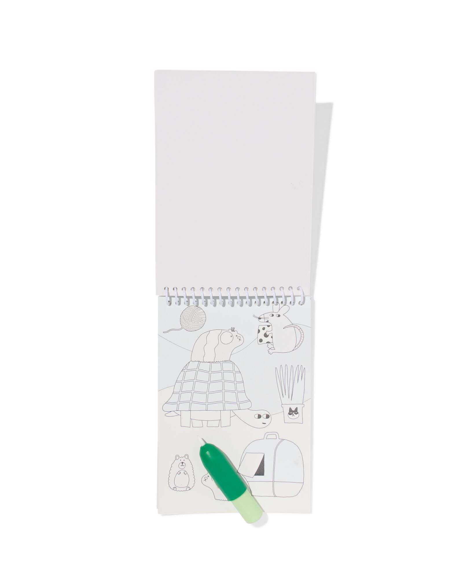 livre d'aquarelle A5 animaux - 15900112 - HEMA