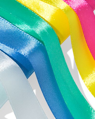lint 3m satijn confetti - 5 stuks - 14793312 - HEMA