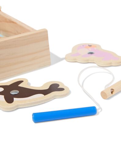 jeu de p&ecirc;che magn&eacute;tique 17x5x16cm cr&eacute;atures marines  - 15100220 - HEMA