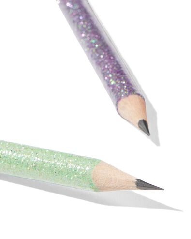 lot de 5&nbsp;crayons paillettes - 14470111 - HEMA