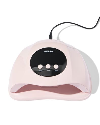 Lampe &agrave; ongles LED UV rose - 11242465 - HEMA