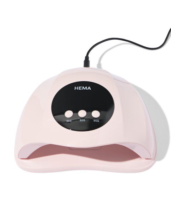 Lampe &agrave; ongles LED UV rose - 11242465 - HEMA