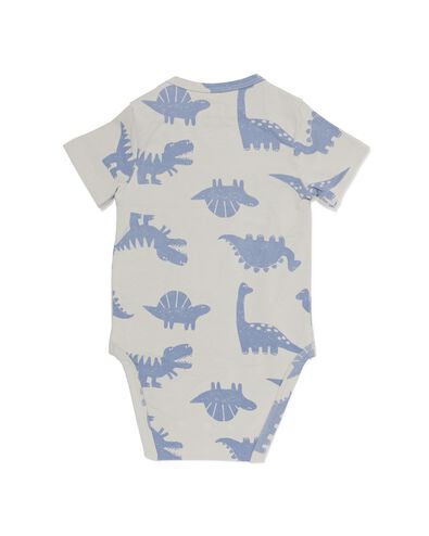 body &eacute;volutif b&eacute;b&eacute; dinosaure bleu bleu - 33303060BLUE - HEMA