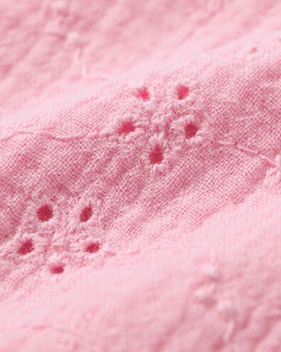 babytop broderie roze roze - 33079170PINK - HEMA