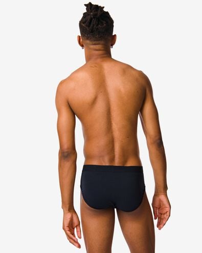 3er-Pack Herren-Slips blau blau - 1000010352 - HEMA