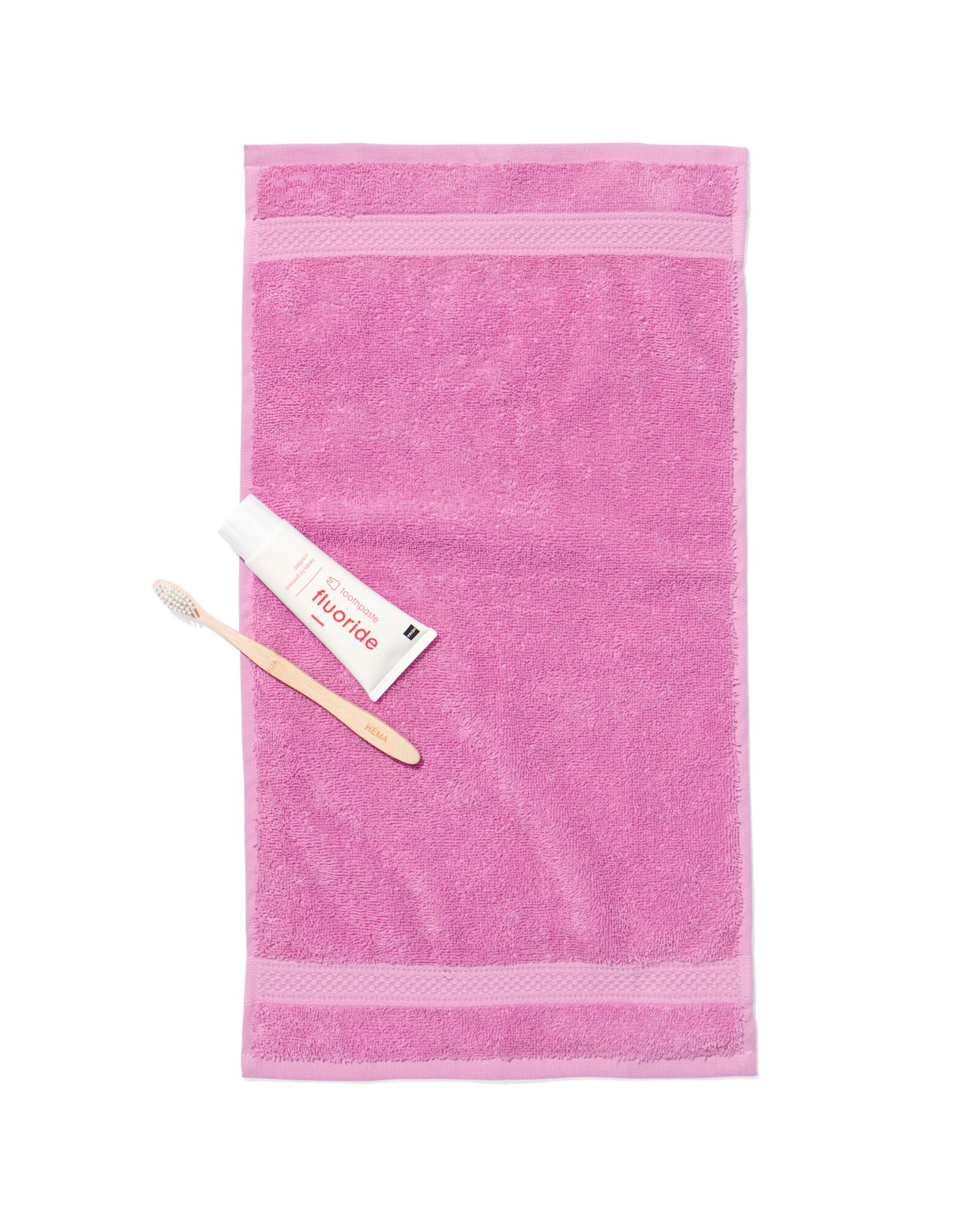 petite serviette 33x50 qualit&eacute; &eacute;paisse violet rose violet pourpre petite serviette - 5250377 - HEMA