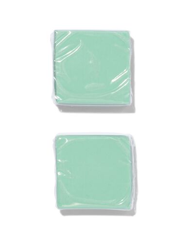 kneedgummen mint - 2 stuks - 14401909 - HEMA