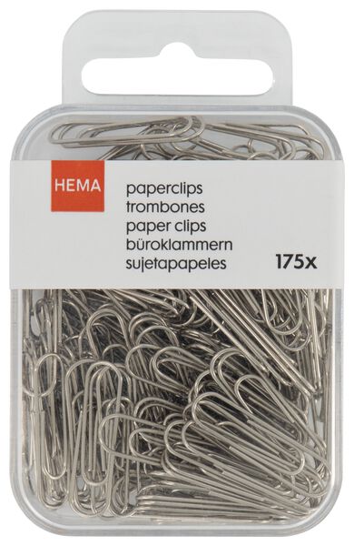 175-pak paperclips - 14820043 - HEMA