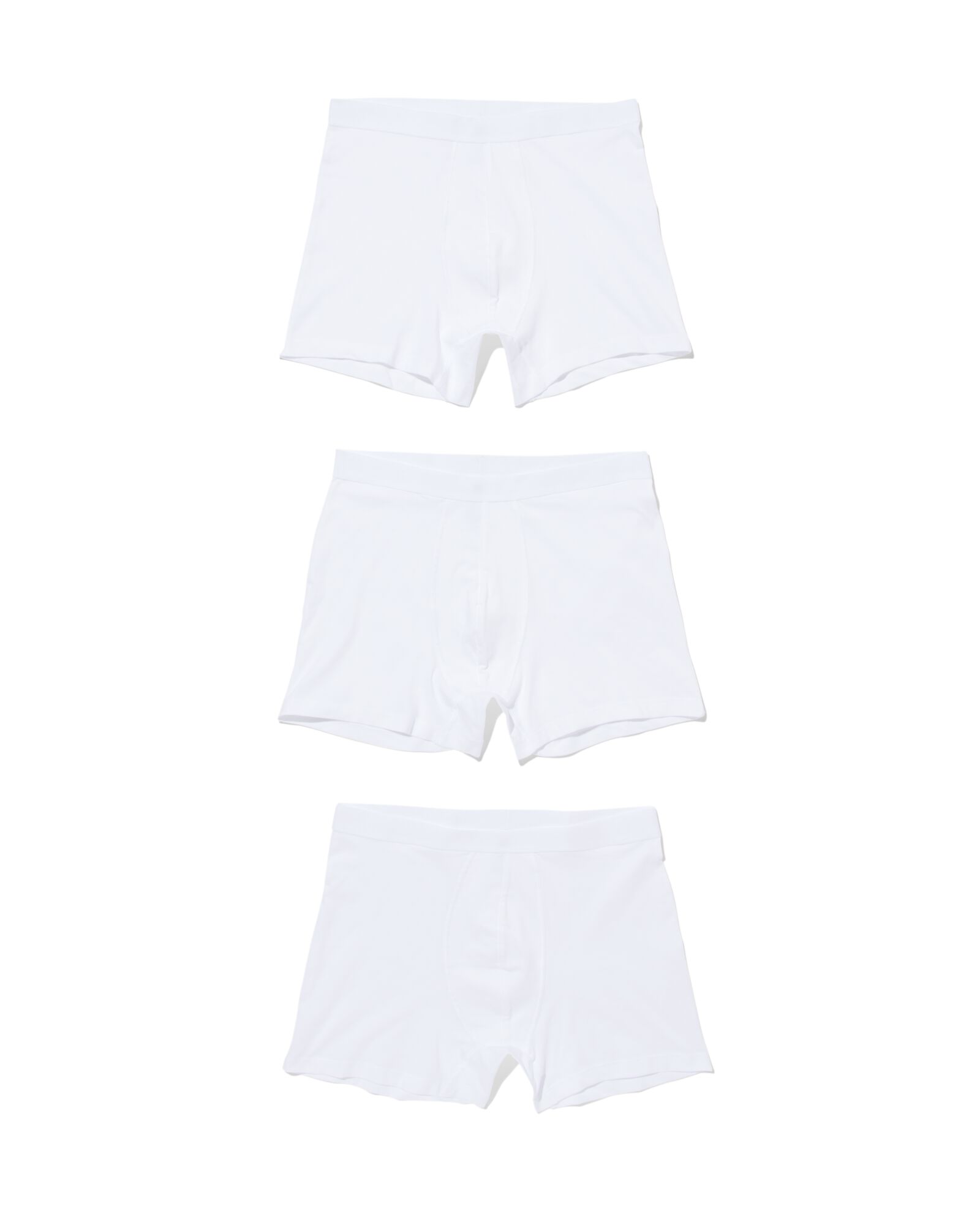 Herren-Boxershorts &ndash; 3 St&uuml;ck wei&szlig; wei&szlig; - 19145060WHITE - HEMA